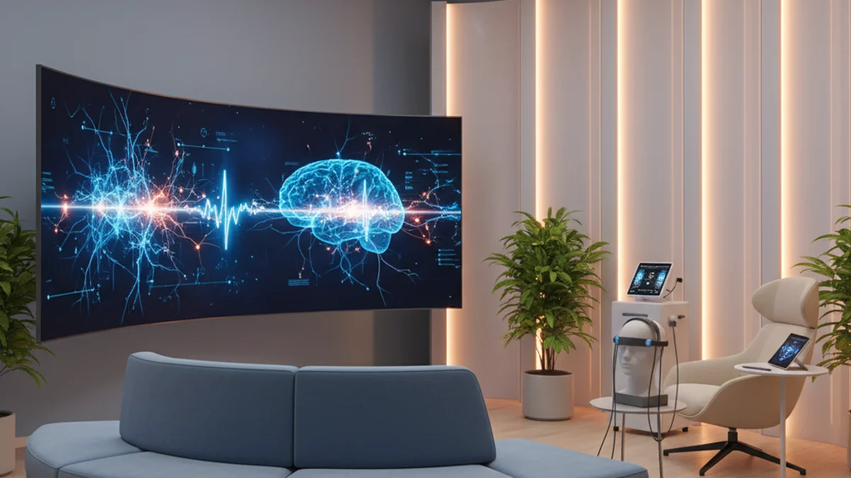 Персонализирана AVE терапия: Как EEG оптимизира лечението на депресия и тревожност